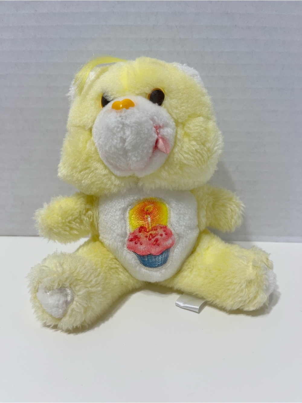 CARE BEARS Vintage 6” Birthday bear plush stuffed animals 80’s toy retro